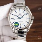 Copy Omega Seamaster Stainless Steel Blue Stick Watch Simple style_th.jpg